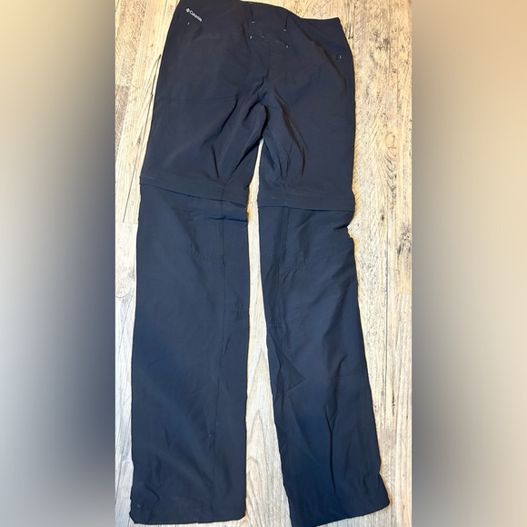 Columbia Women’s 2 in 1 Convertible Black Outdoor Pants - Size 6 - Picture 2 of 10
